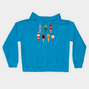 Kawaii Ice Cream Kids Hoodie